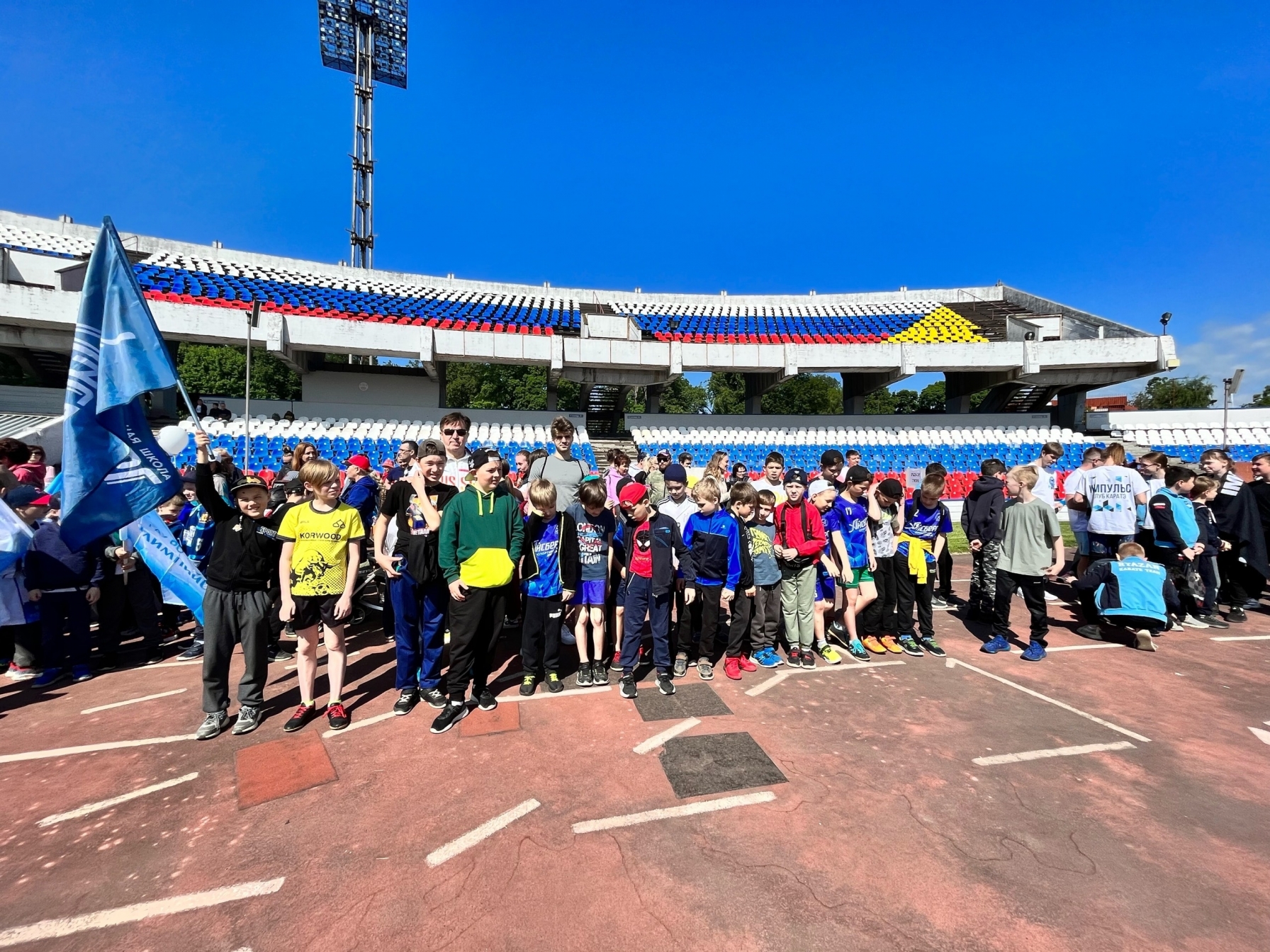Воспитанники отделения хоккея СШ «Айсберг» приняли активное участие в областном Дне здоровья и спорта!
